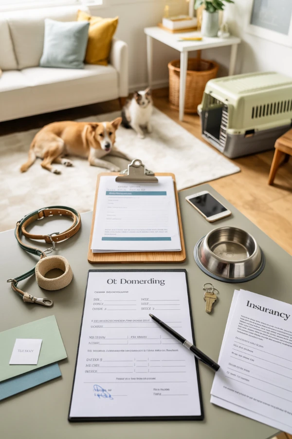 documentos para negocios de cuidados de mascotas