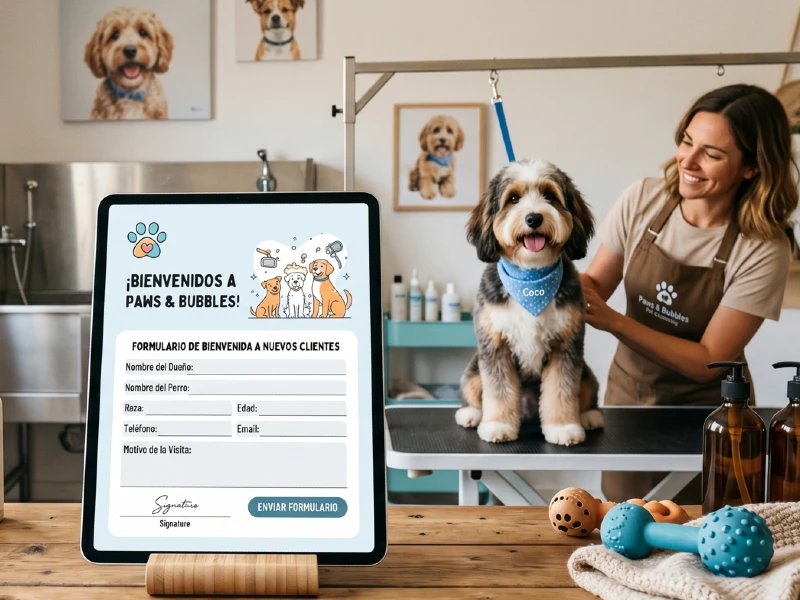 formulario negocios mascotas