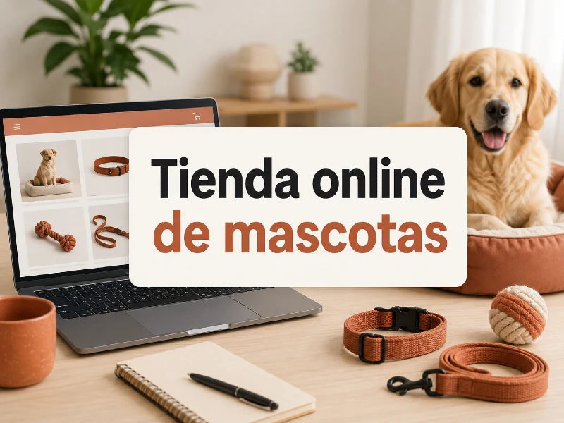 como crear una tienda online de mascotas