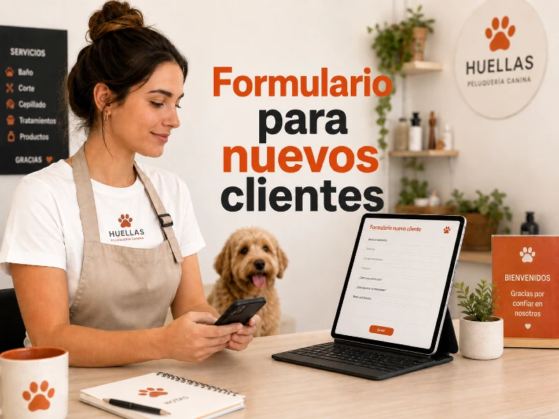 crear formulario para nuevos clientes