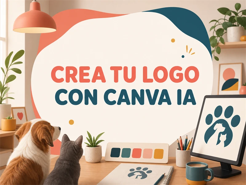 Cómo crear el logo de tu negocio de mascotas en 10 minutos (gratis, con IA)