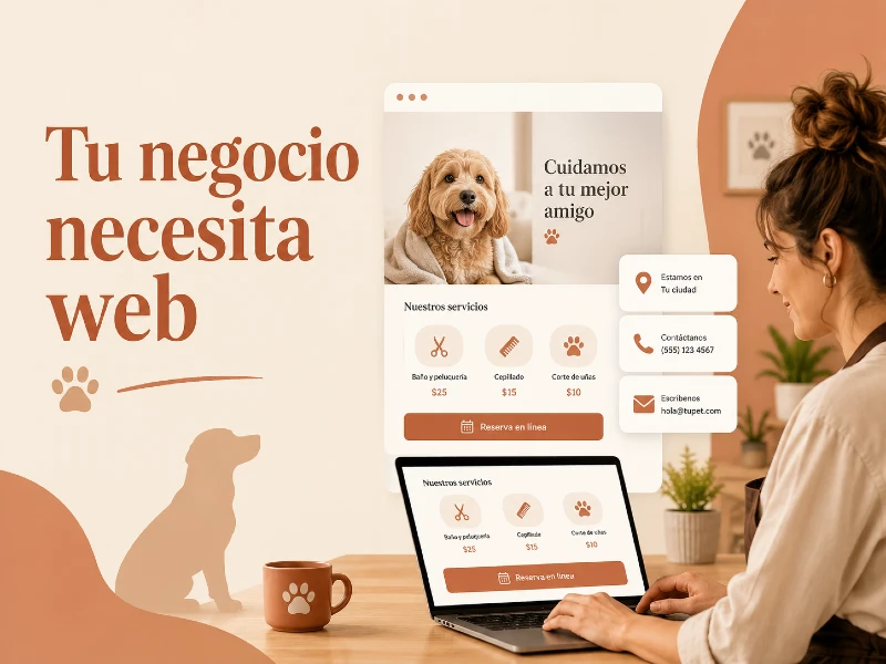 Por qué tu negocio de mascotas necesita una página web